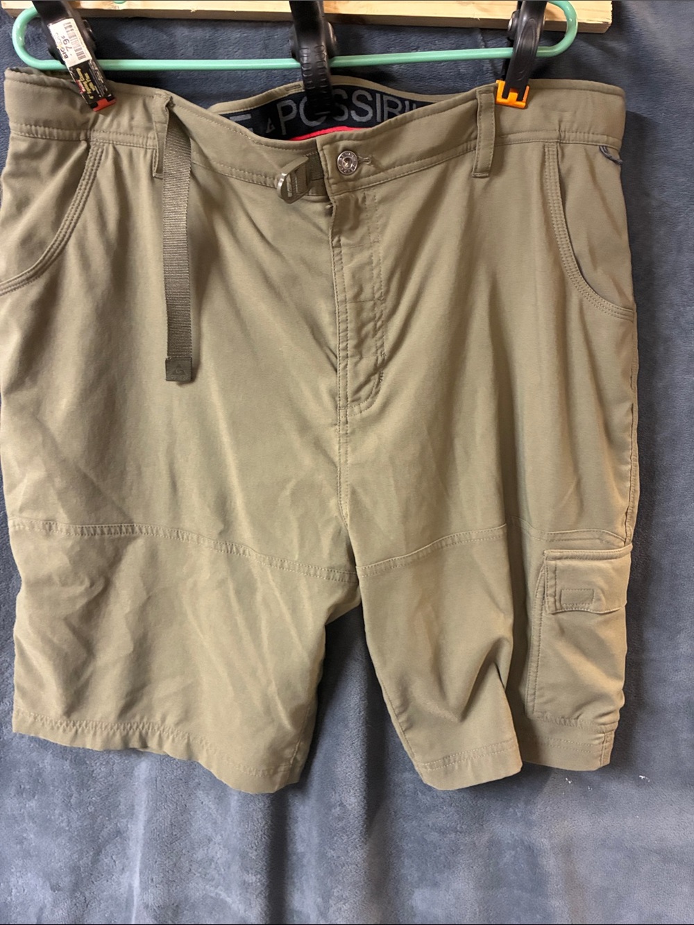 Gerry Weber Men's Olive Green Cargo Shorts